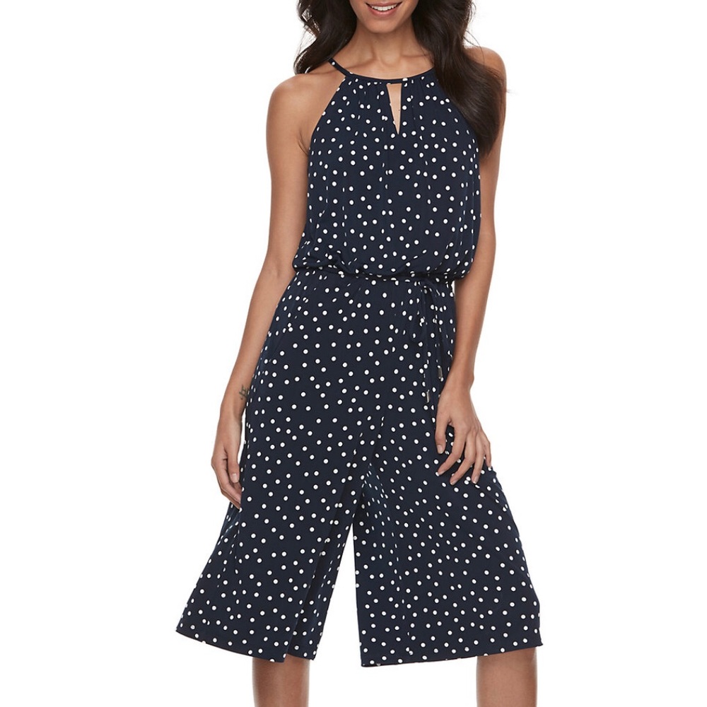 SUITE 7  polka dot romper